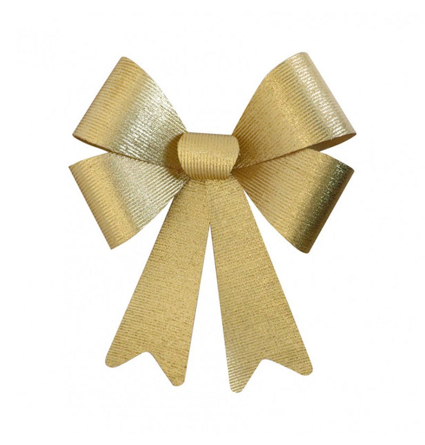 Gold Schleife Glitter 50cm