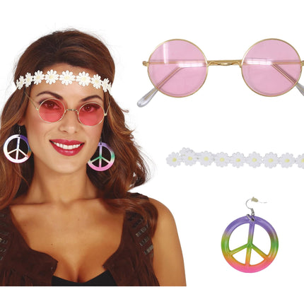 Hippie Set Blume 3 Stück
