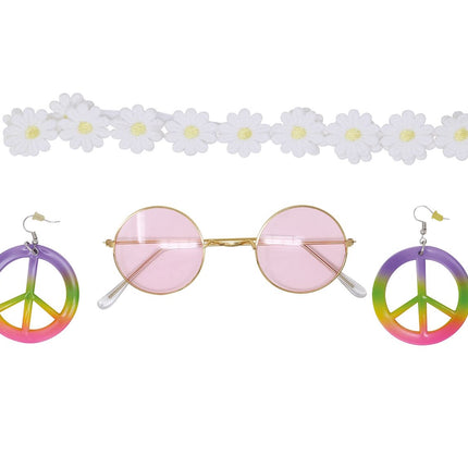 Hippie Set Blume 3 Stück