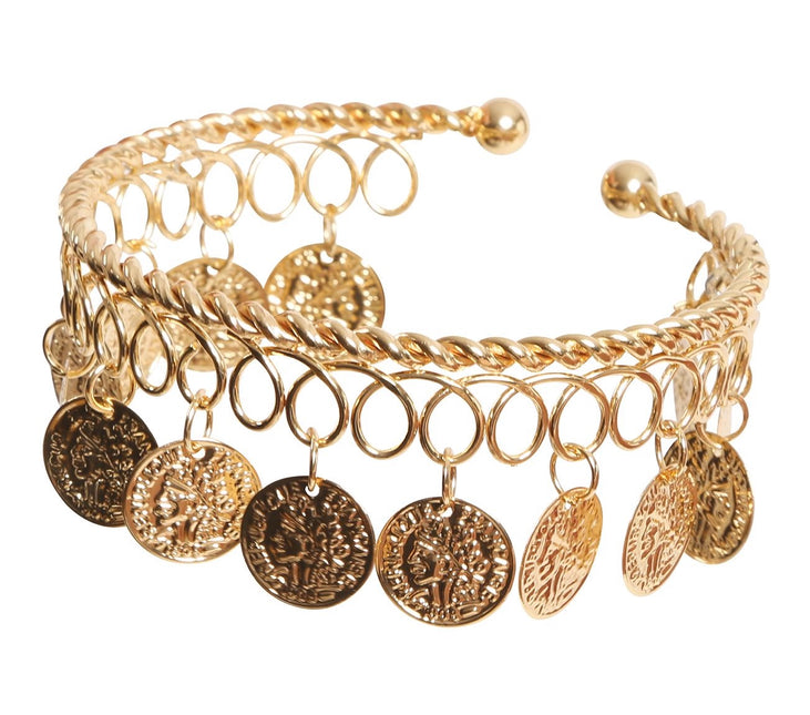 Münzarmband Aal 7,5cm