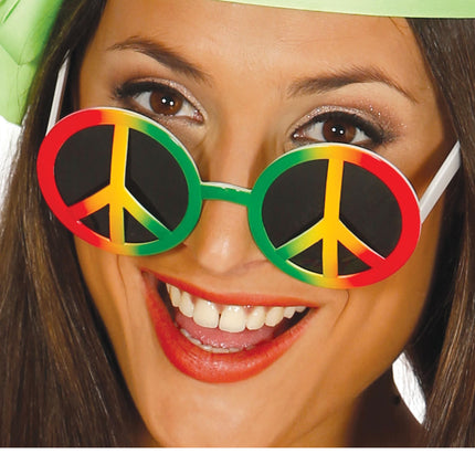 Hippie Brille Farbig