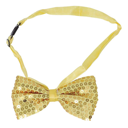 Gold Bow Glitter Paillet