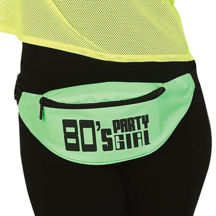 Grüne Hüfttasche 80'S Party Girl