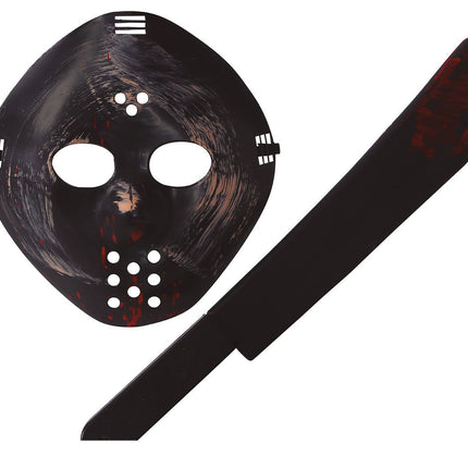 Halloween Maske Machete 54cm