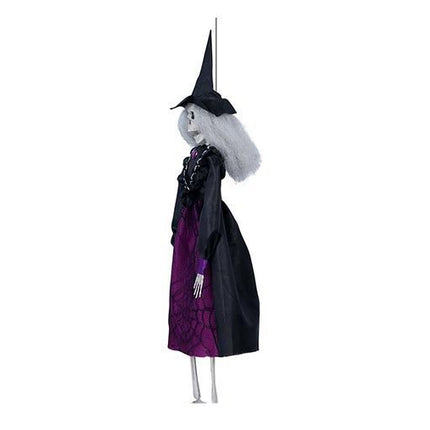 Halloween Puppe Hexe Skelett 40cm