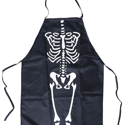 Halloween Schürze Skelett