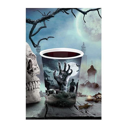 Halloween Friedhofsbecher 240ml 6 Stk