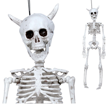 Halloween Hängedekoration Teufel Skelett 40cm