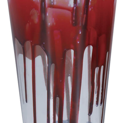Halloween Glas mit Blut 15cm
