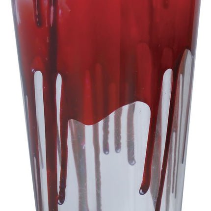 Halloween Glas mit Blut 15cm