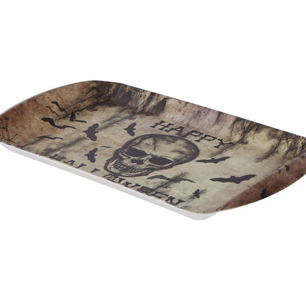 Halloween Totenkopf Tablett 39cm