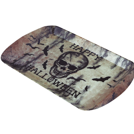 Halloween Totenkopf Tablett 39cm