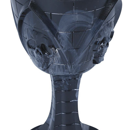 Halloween Glasschädel 19cm