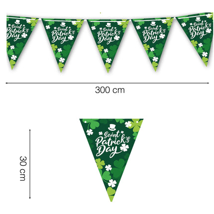 St. Patrick's Day Girlande 3m