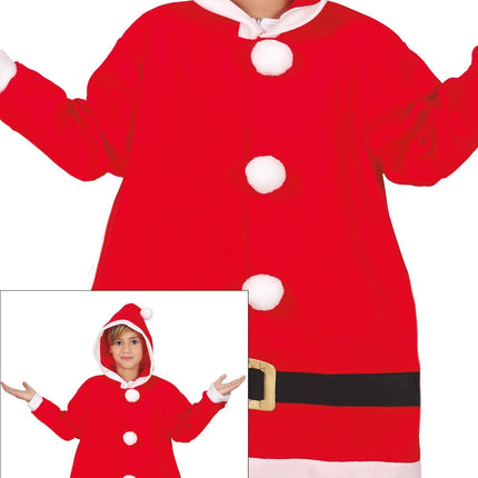 Weihnachtsmann Onesie Kind