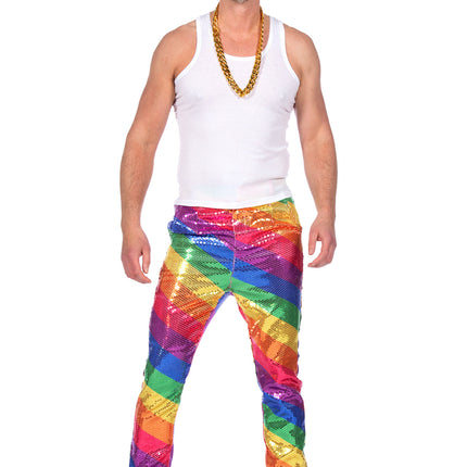 Regenbogenhosen Männer