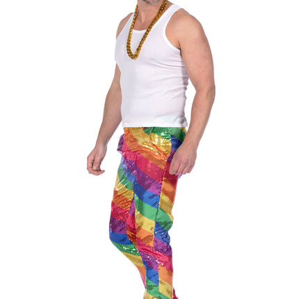 Regenbogenhosen Männer