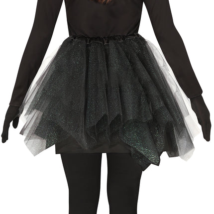 Skelett Halloween Kleid Damen Schwarz