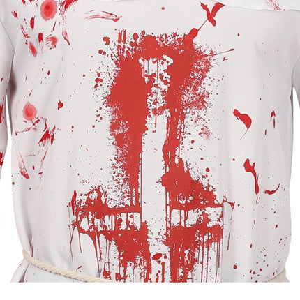 Mönch Halloween Kostüm Männer Blutig L