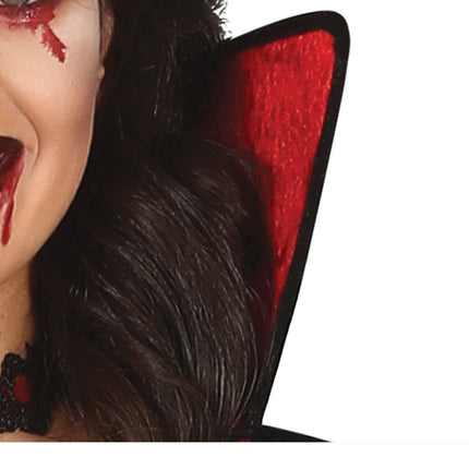 Vampir Halloween Kostüm Damen Rot