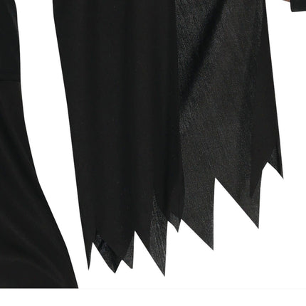 Hexenkleid Damen schwarz