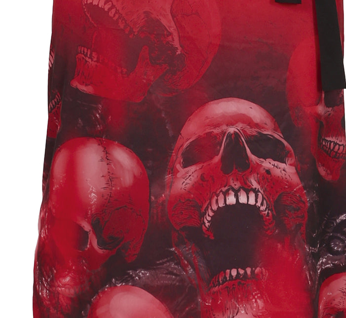 Halloween Kostüm Rot Herren Sensenmann
