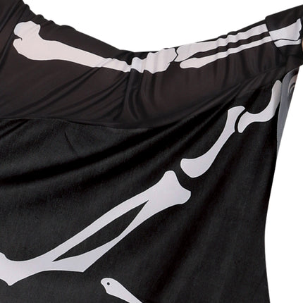 Halloween Kostüm Fledermaus Skelett für Männer