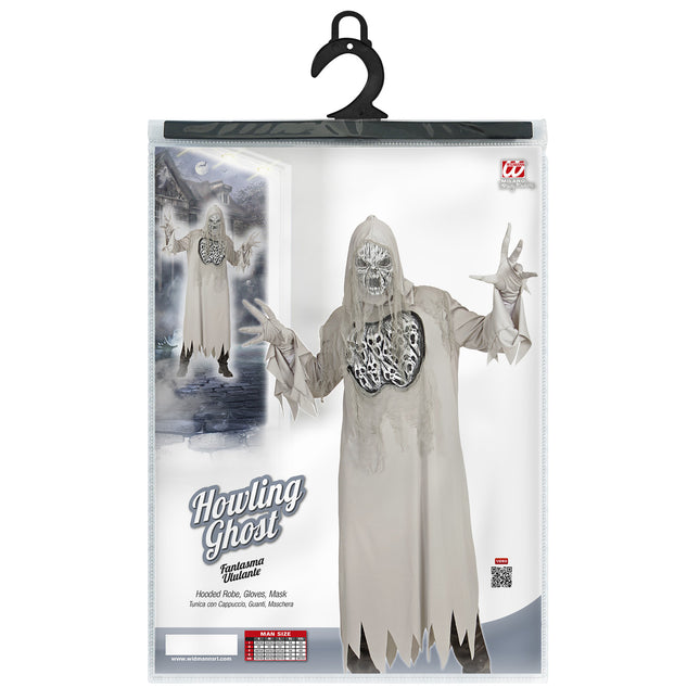 Halloween Kostüm Grauer Geist