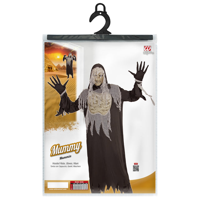 Halloween Kostüm Männer Mumie 4 Stück