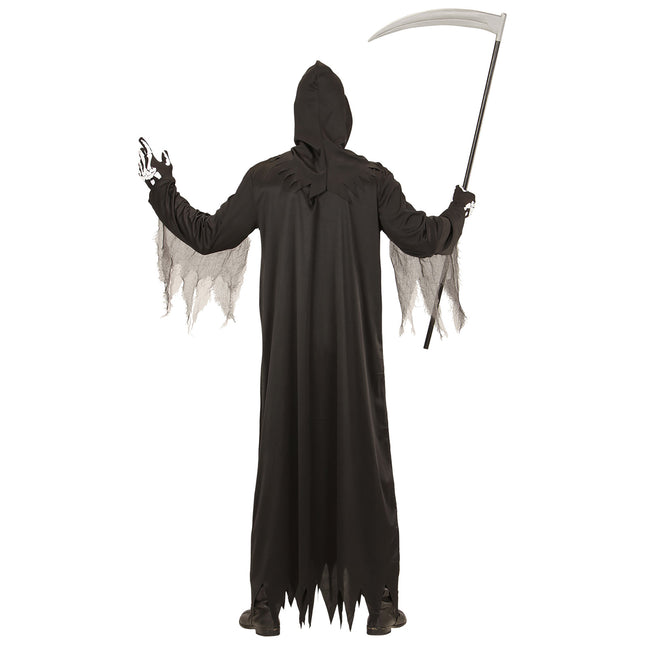 Halloween Kostüm Herren Sensenmann Skelett