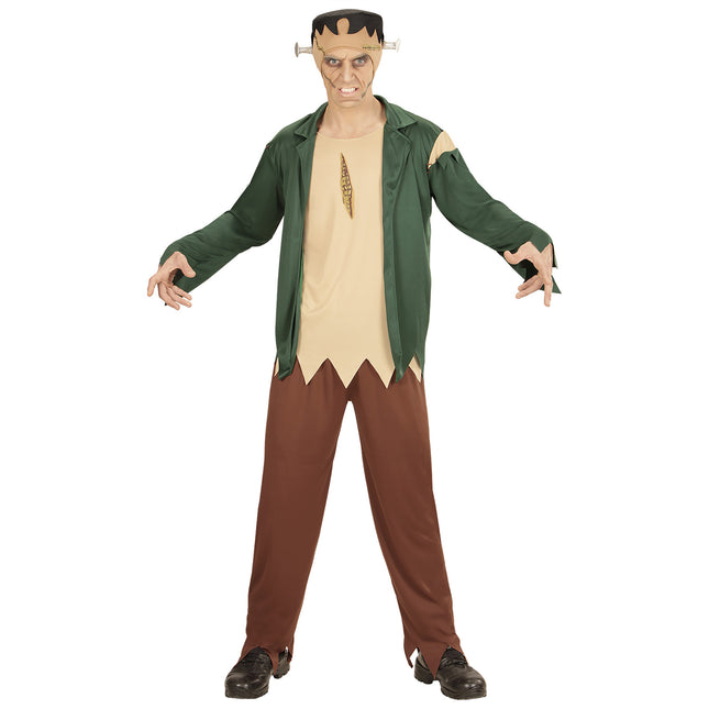 Halloween Kostüm Grüner Zombie für Männer