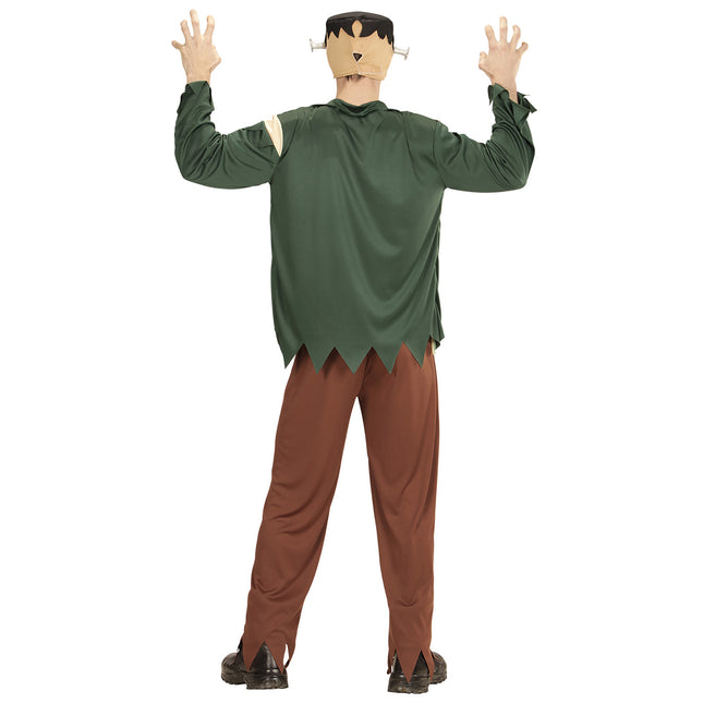Halloween Kostüm Grüner Zombie für Männer