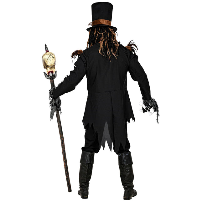 Halloween Kostüm Männer Voodoo 3-teilig