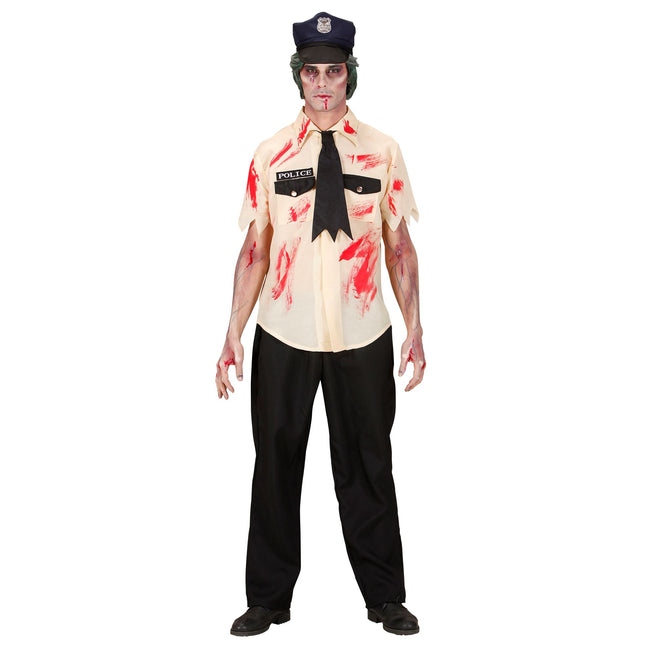 Halloween Kostüm Zombie Polizei