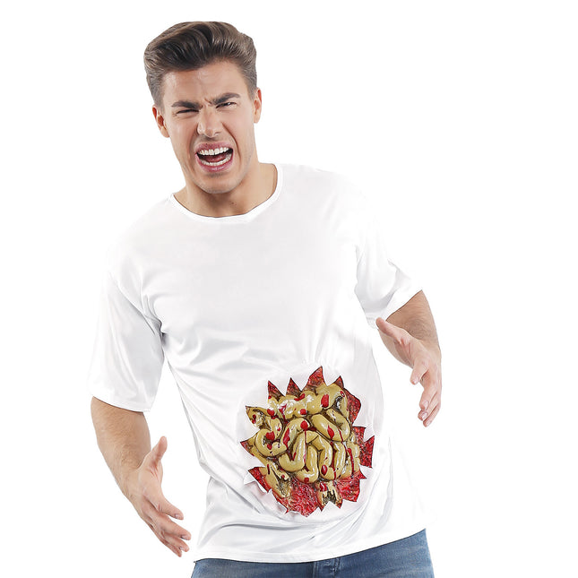 Halloween Shirt Männer Eingeweide