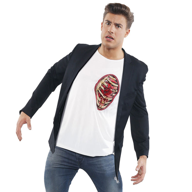 Halloween Shirt Herren Rippenhemd