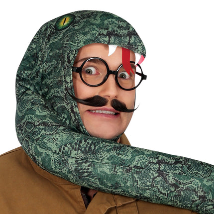 Halloween Kostüm Schlangenangriff