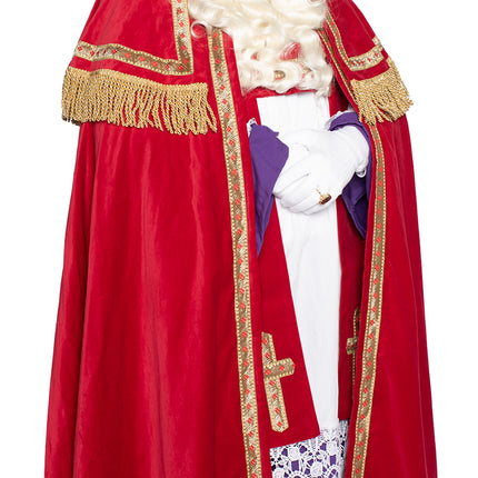 Sinterklaas Anzug Cotton Velvet 4-teilig