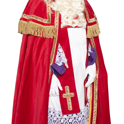 Sinterklaas Anzug Cotton Velvet 4-teilig