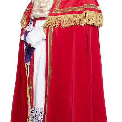Sinterklaas Anzug Cotton Velvet 4-teilig