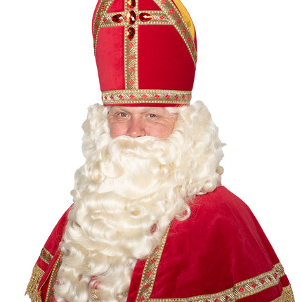 Sinterklaas Anzug Cotton Velvet 4-teilig