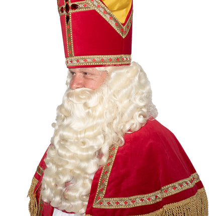 Sinterklaas Anzug Cotton Velvet 4-teilig