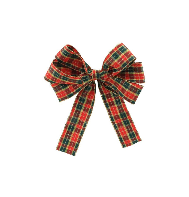 Schottland Schleife 13cm 3Stück