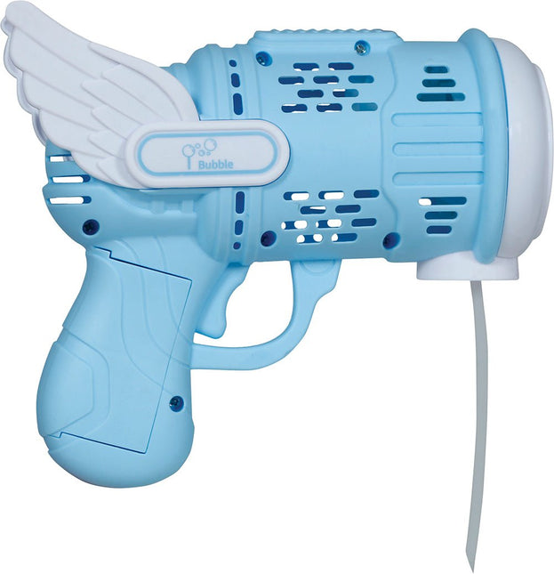 Blauwe Bellenblaas Machine 19cm van Fiestas Guirca koop je bij Partywinkel