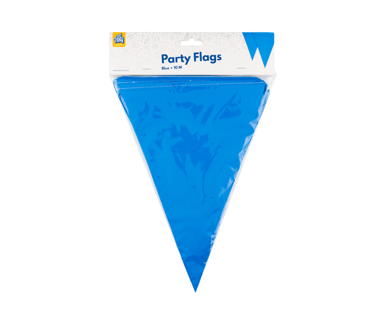 Blauwe Slinger Plastic 10m van Paper Dreams koop je bij Partywinkel