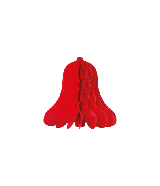 Weihnachtsglocke 30 cm - Rot