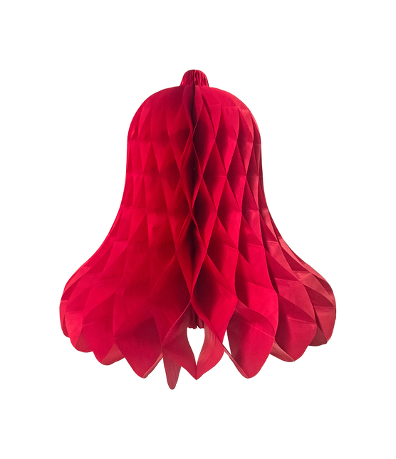 Weihnachtsglocke 50 cm - Rot