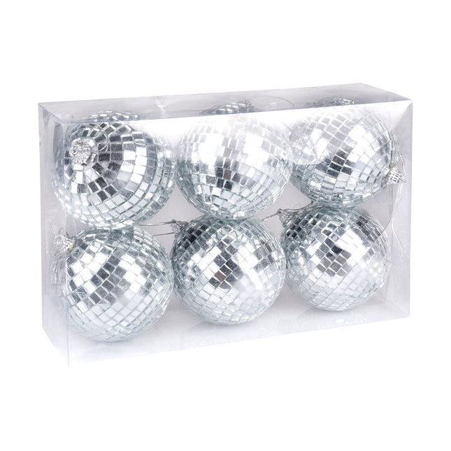 Discoballen 8cm 6st van Boland koop je bij Partywinkel