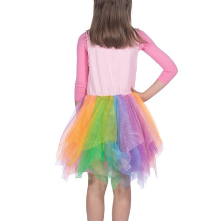 Unicorn Jurk Meisje 2 delig van Wilbers & Wilbers koop je bij Partywinkel