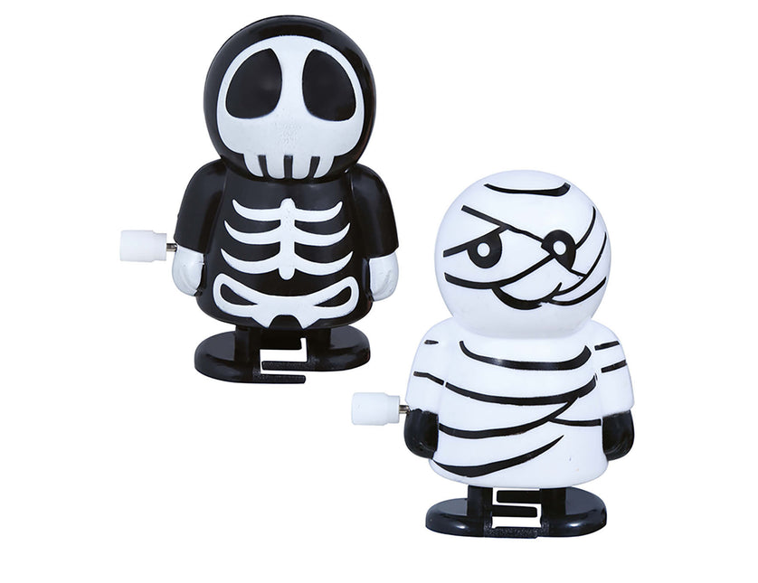 Halloween Wind-Up Zombies 5cm 12Stk